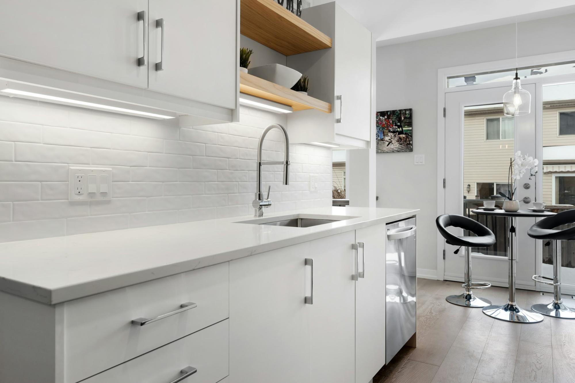 types of one-wall kitchen