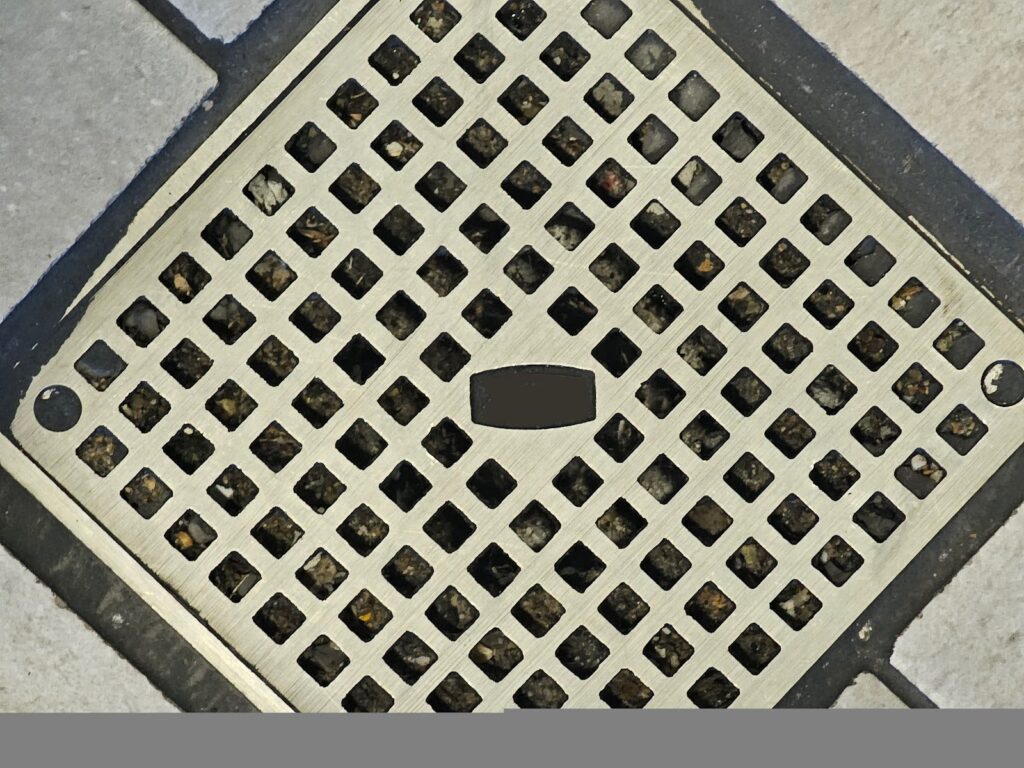 Ceramic tile floor with integrated drain system Washington, DC