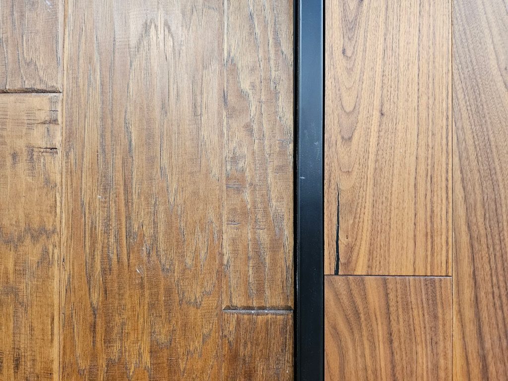 Affordable fake wood flooring with realistic finish