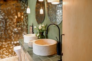 Luxury bathroom renovation in a Washington DC home featuring contemporary 2025 style - Remodeling Bathroom Design Trends 2025