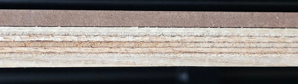 Engineered wood flooring option resembling natural hardwood
