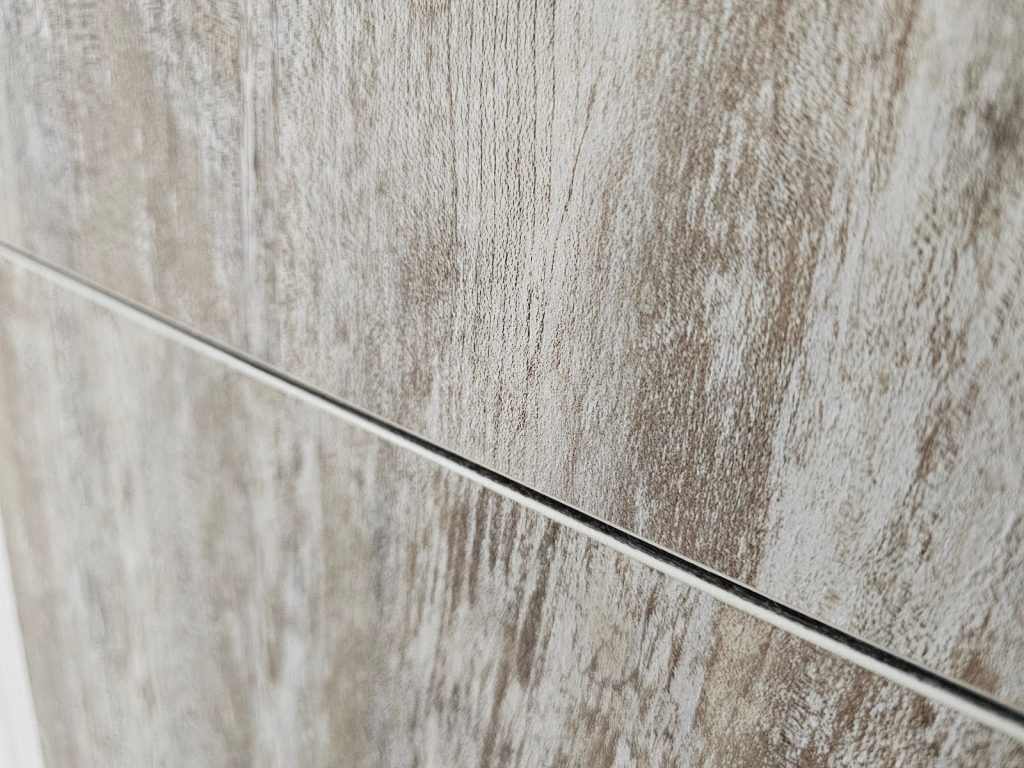 grays and browns and is intended like reclaimed wood