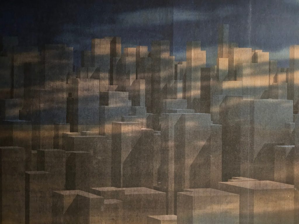 wallpaper isn't often used in many contemporary designs