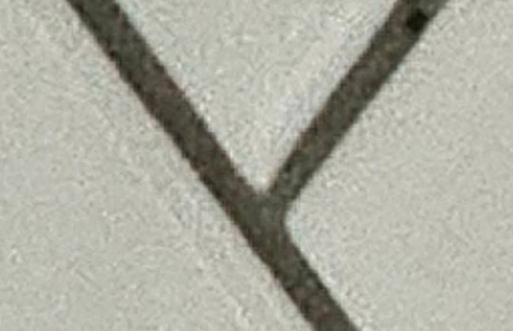 Miscoordination between the receptacles and the countertop