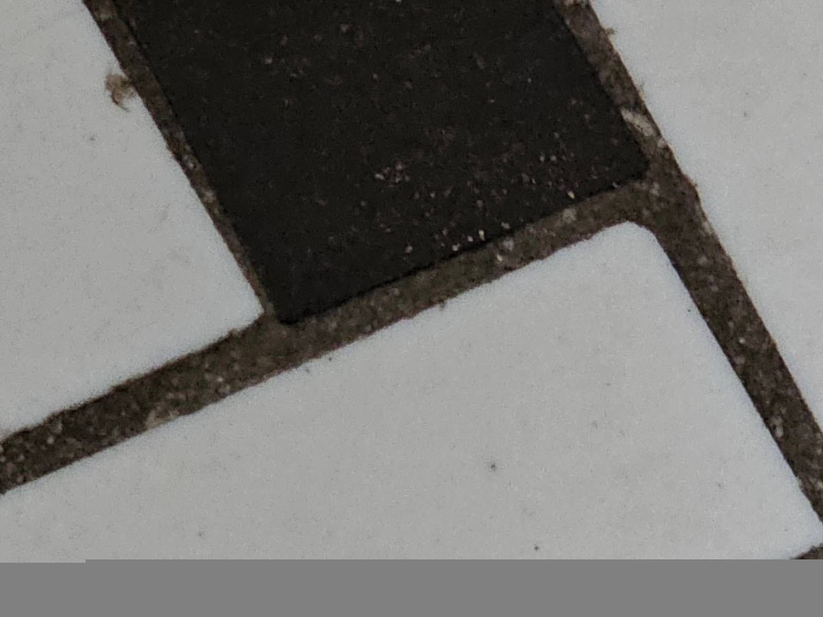 tile mortar will crystallize and harden