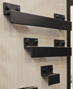 brown satin finish