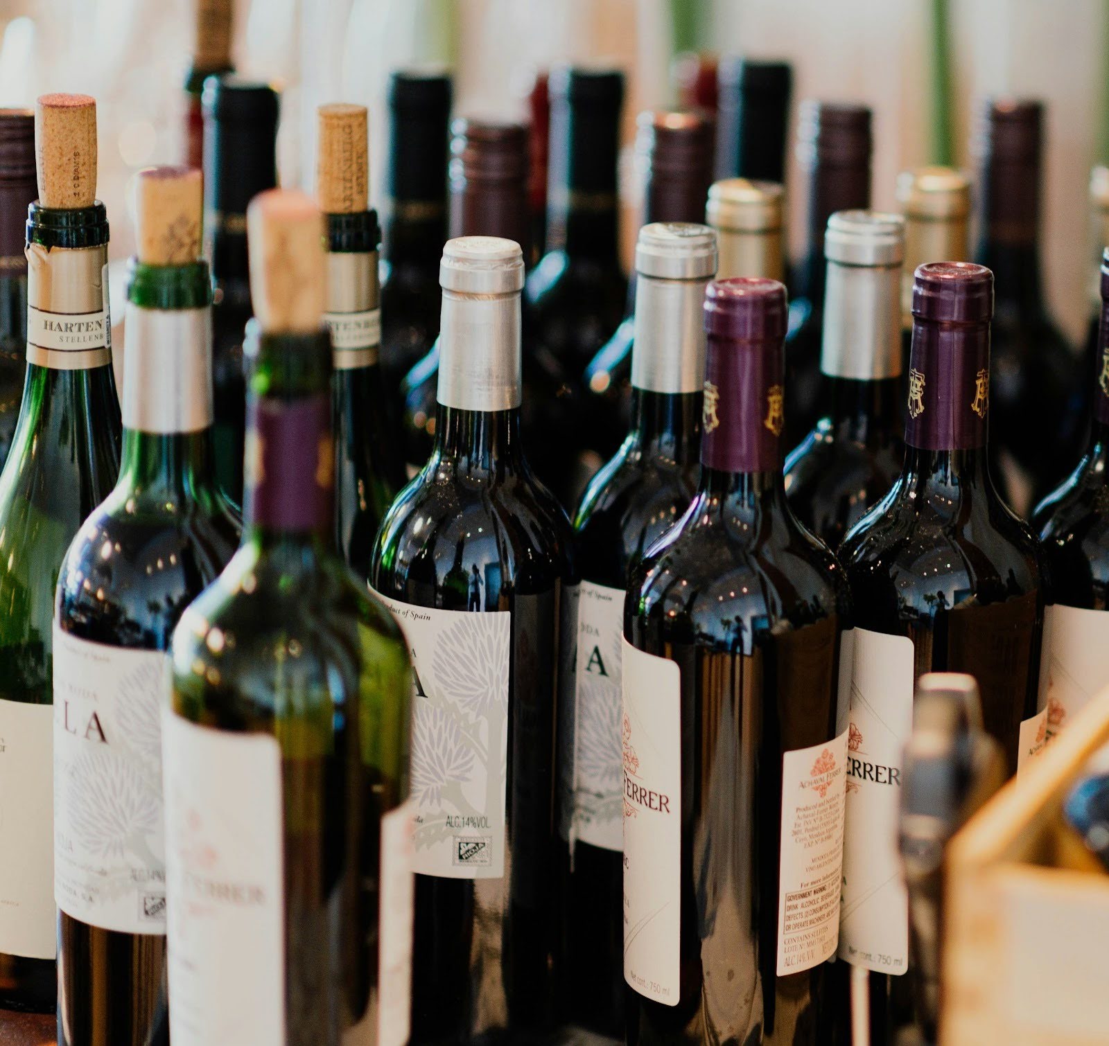 common sizes of wine bottles