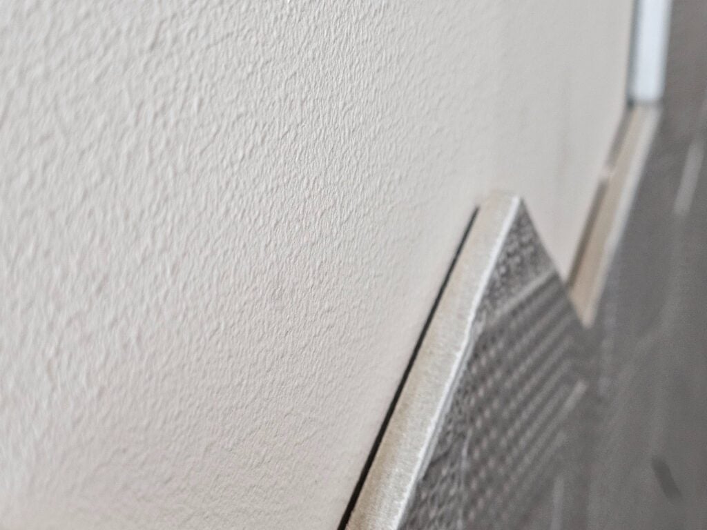 Hex wall tile design enhancing the interior with a timeless look